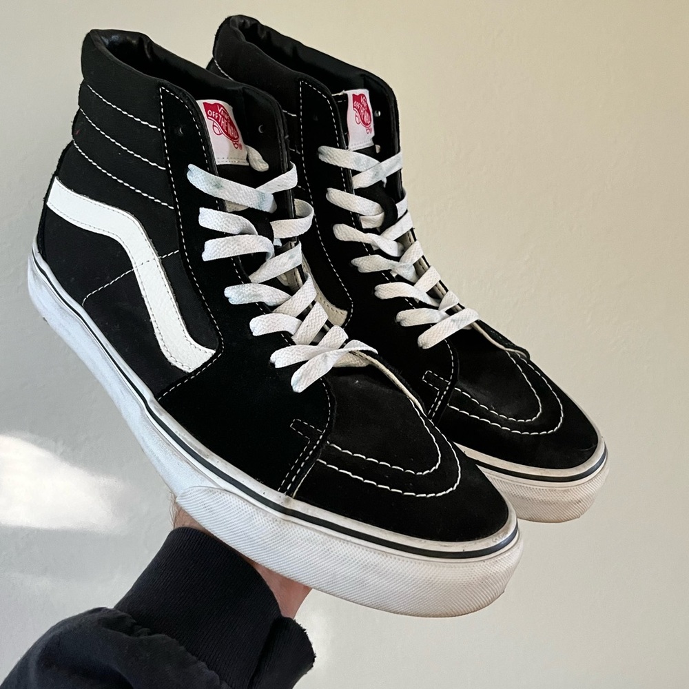Van’s Sk8-Hi - Size 10.5 - Black